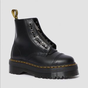 Sinclair Smooth Leather Platform Boots